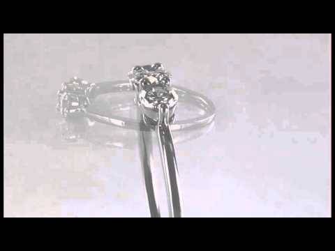 Traditional Round Diamond Trilogy Ring