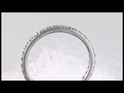 2.5mm Elegant Round Diamond Full Eternity Ring