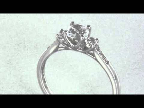 Unique Round Diamond Vintage Ring
