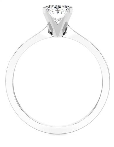 Classic Oval Diamond Engagement Ring - Diamond Heaven