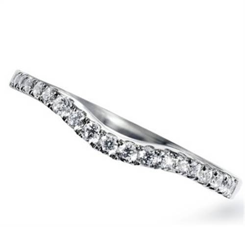 Shapedround Diamond Wedding Ring W