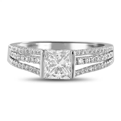 Princess Diamond Vintage Ring W