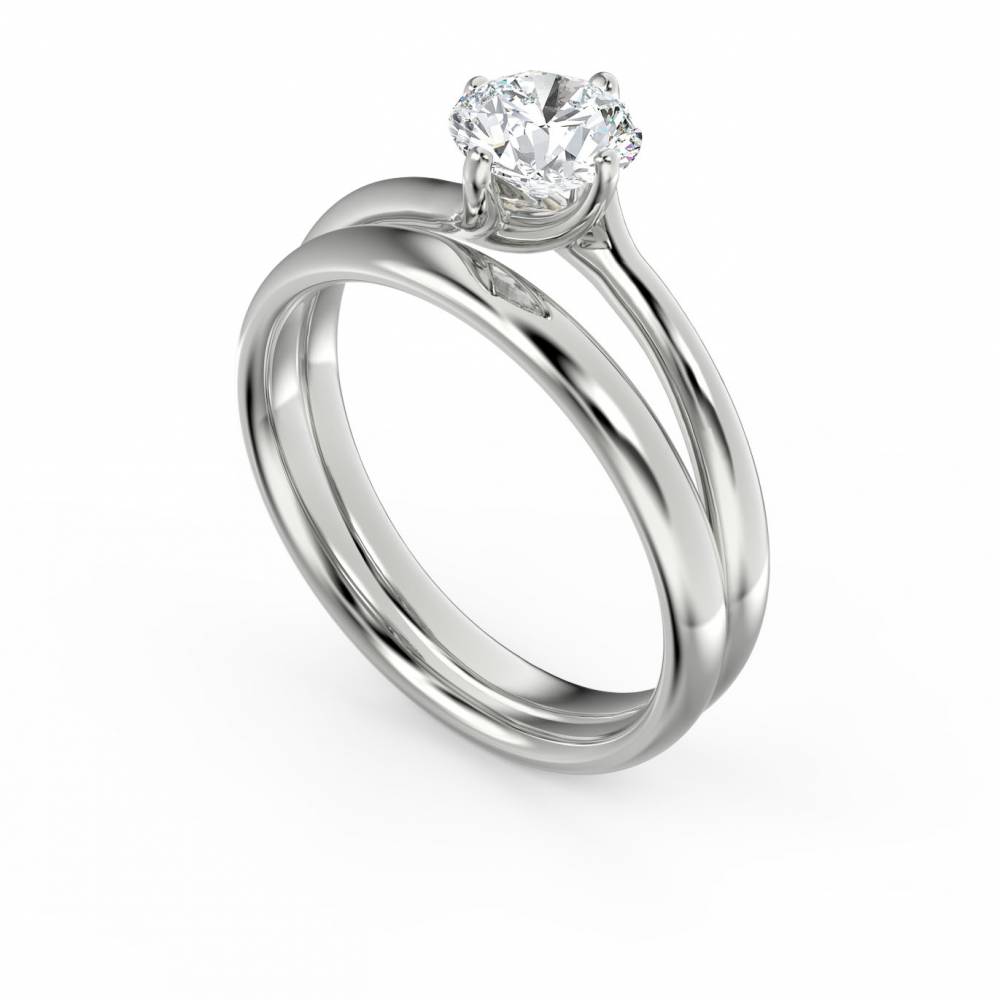 Round Diamond Engagement Ring W