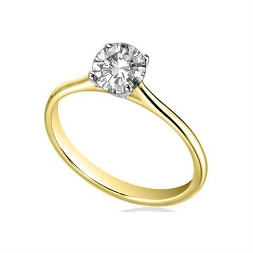 Classic Round Diamond Engagement Ring Y