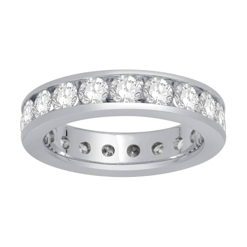 2.50ct Elegant Round Diamond Eternity Ring W