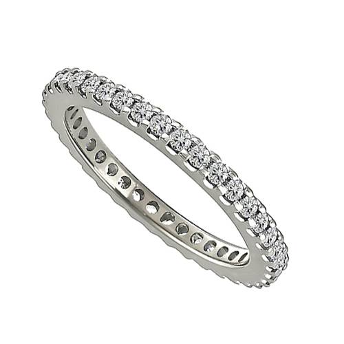 2mm Elegant Round Diamond Full Eternity Ring W