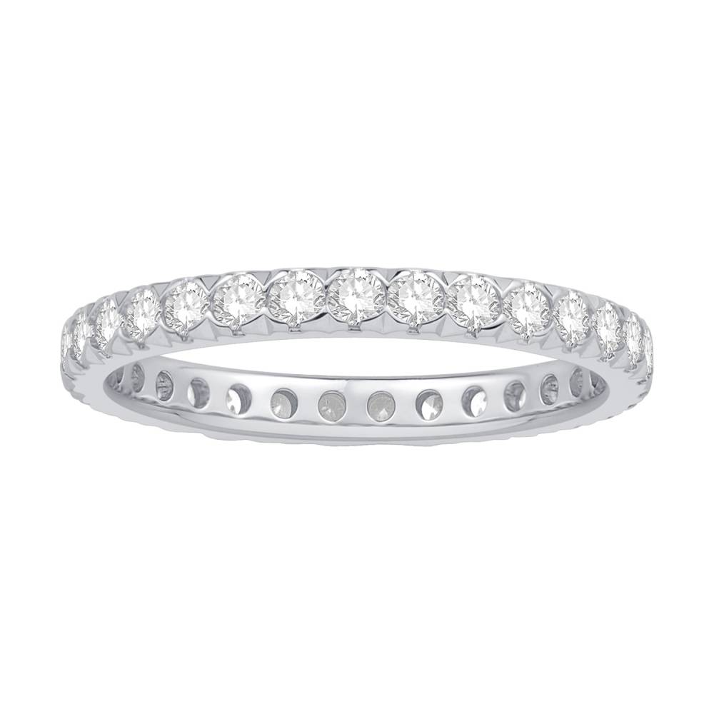 0.75ct Elegant Round Diamond Eternity Ring W