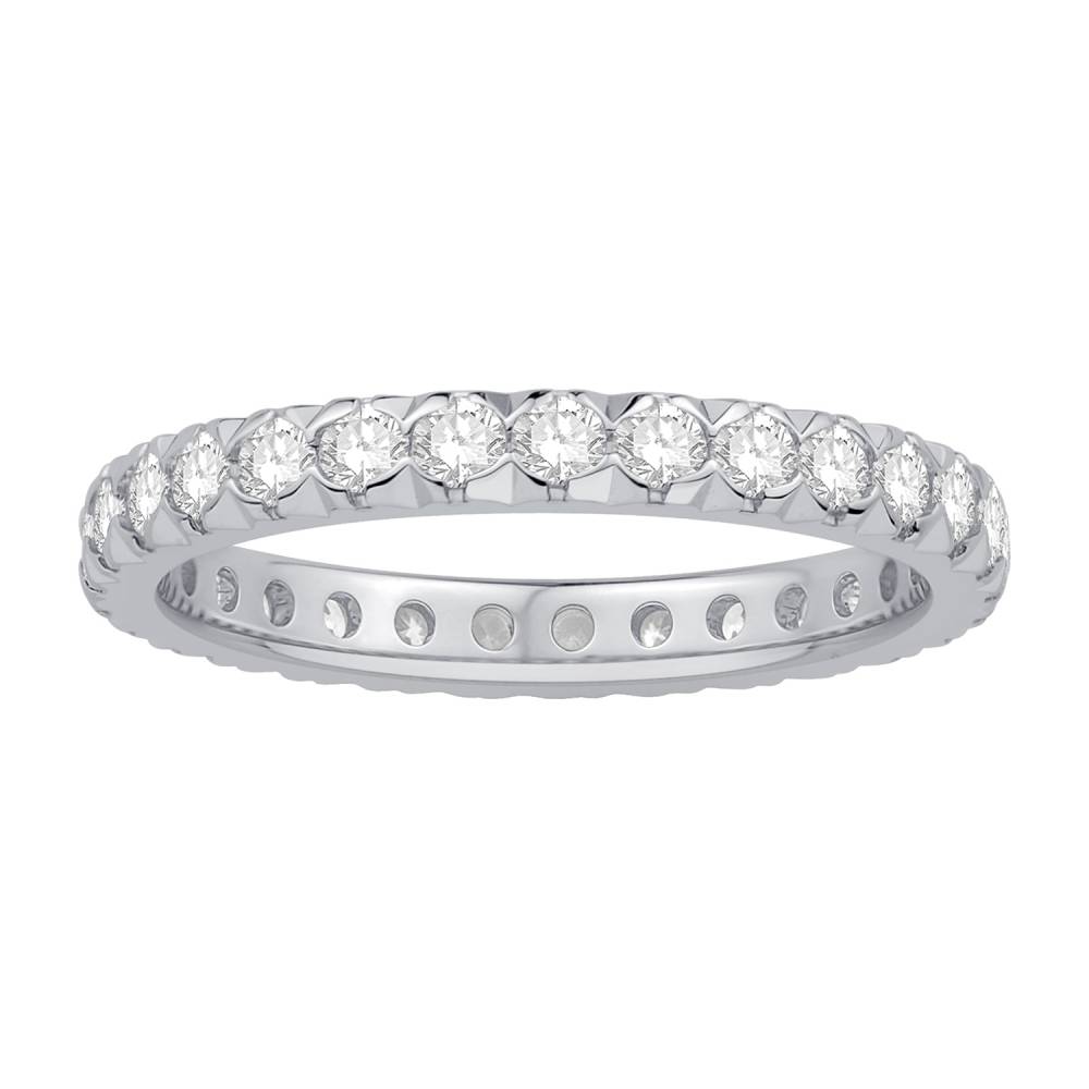 1.00ct Elegant Round Diamond Eternity Ring W