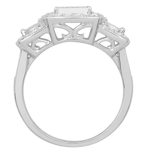 Designer Halo Diamond Cluster Ring W