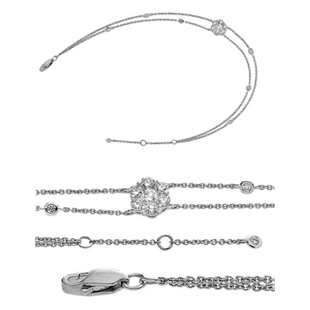 Classic Round Diamond Designer Bracelet W