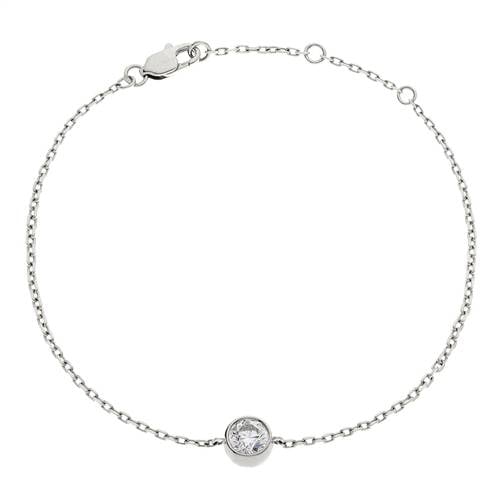0.50ct Classic Round Diamond Chain Bracelet W