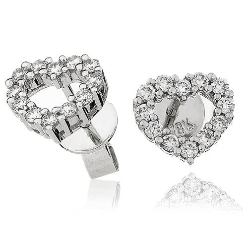 0.35ct VS/FG Round Diamond Cluster Earrings W
