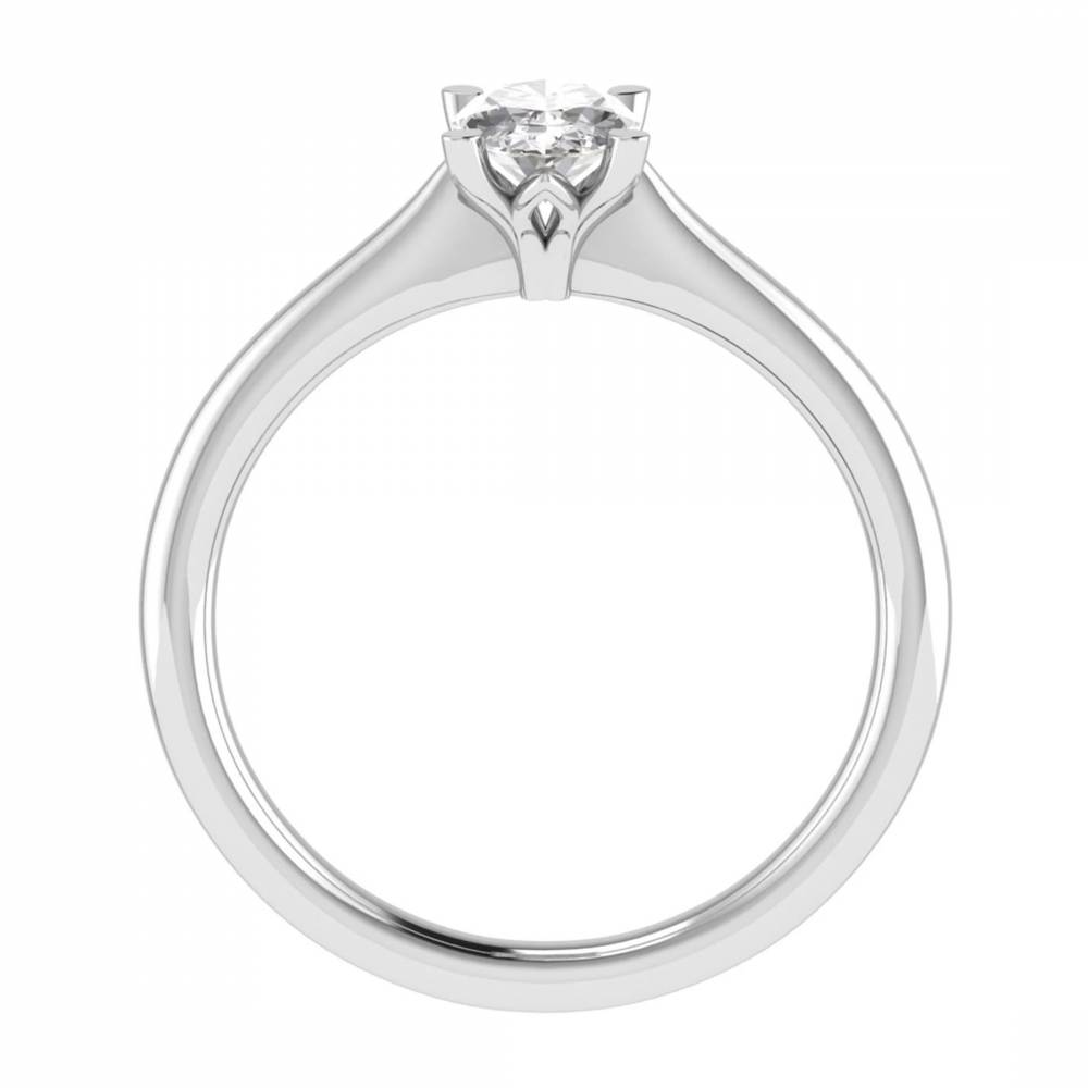 Oval Diamond Engagement Ring P