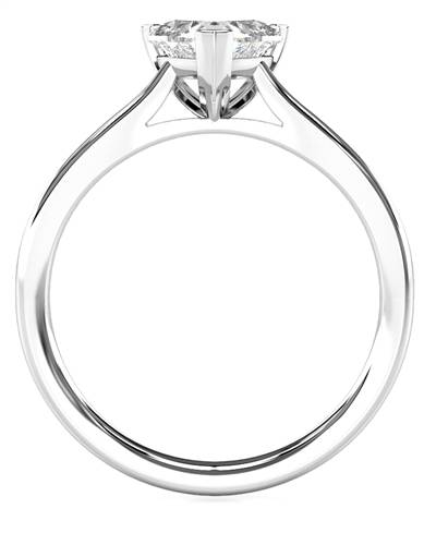 Elegant Heart Diamond Engagement Ring W