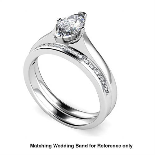 Marquise Diamond Engagement Ring W