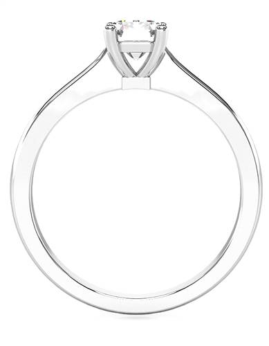 Classic Radiant Diamond Engagement Ring W