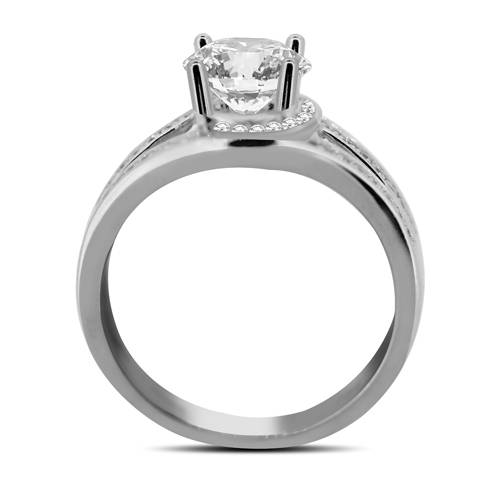 Round Diamond Designer Ring W