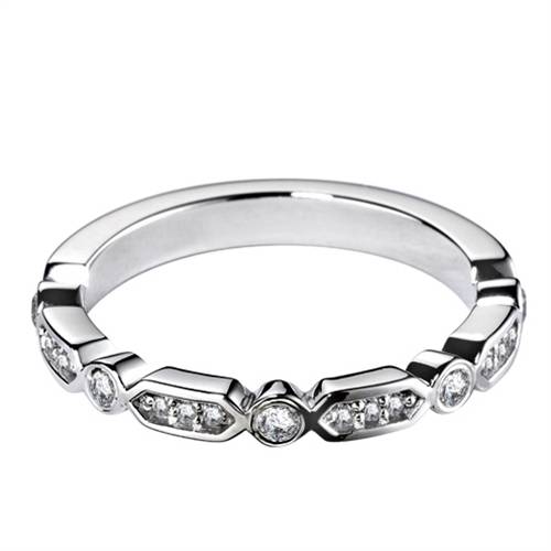 2.5mm Designer Diamond Wedding Ring W