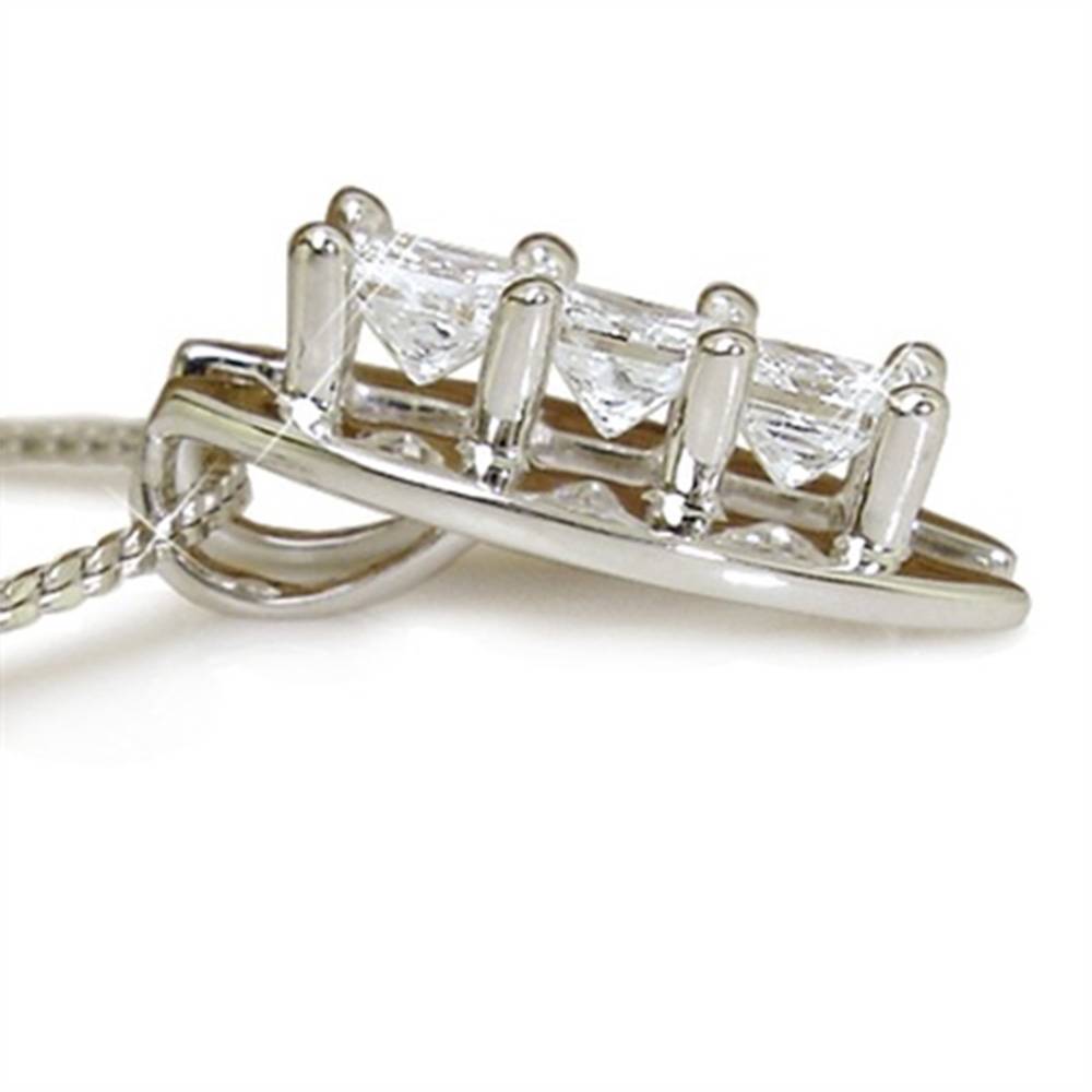 Princess Trilogy Diamond Pendant P