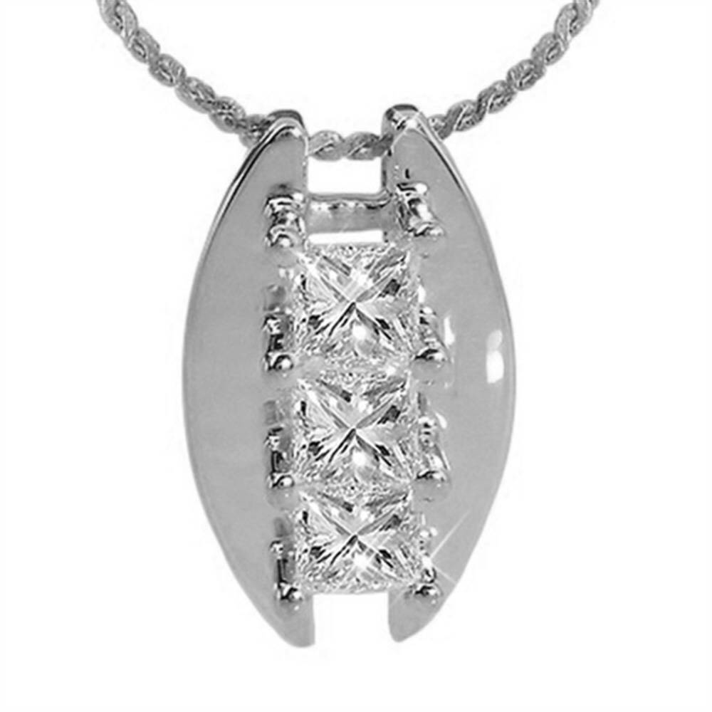 Princess Trilogy Diamond Pendant W