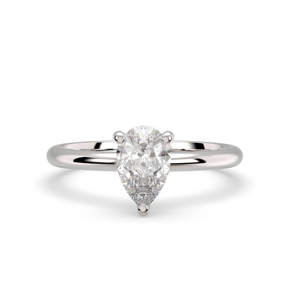 Pear Diamond Engagement Ring P