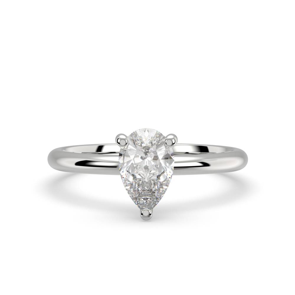 Pear Diamond Engagement Ring W