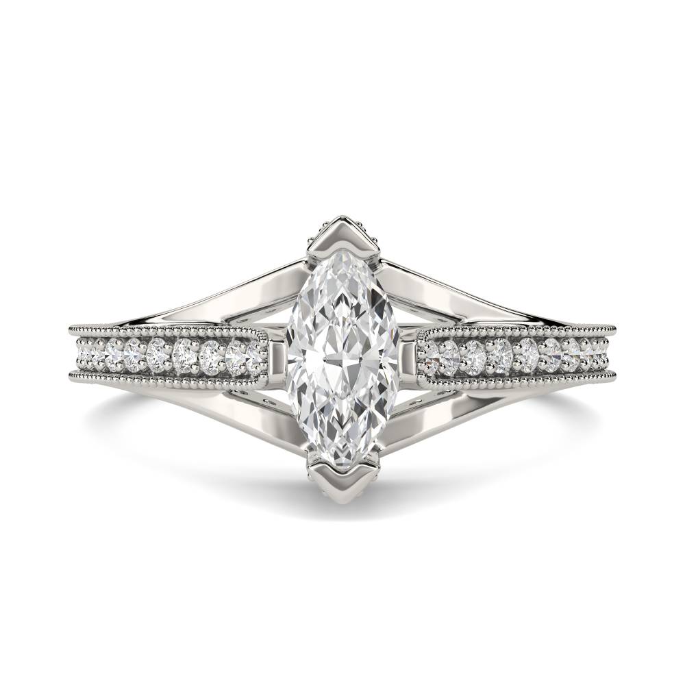 Marquise Diamond Designer Vintage Ring P
