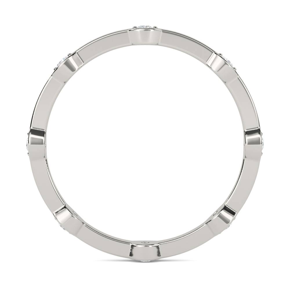Round Diamond Designer Wedding Ring P