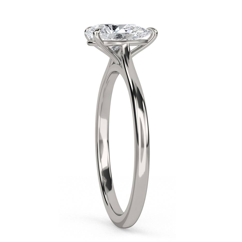 Pear Diamond Solitaire Ring P