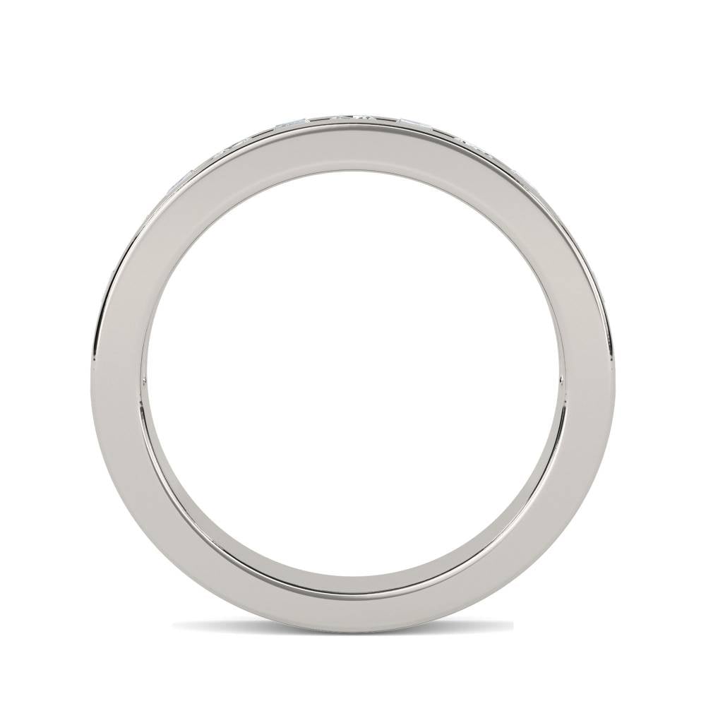 3mm Petite Round & Baguette Diamond Eternity Ring P