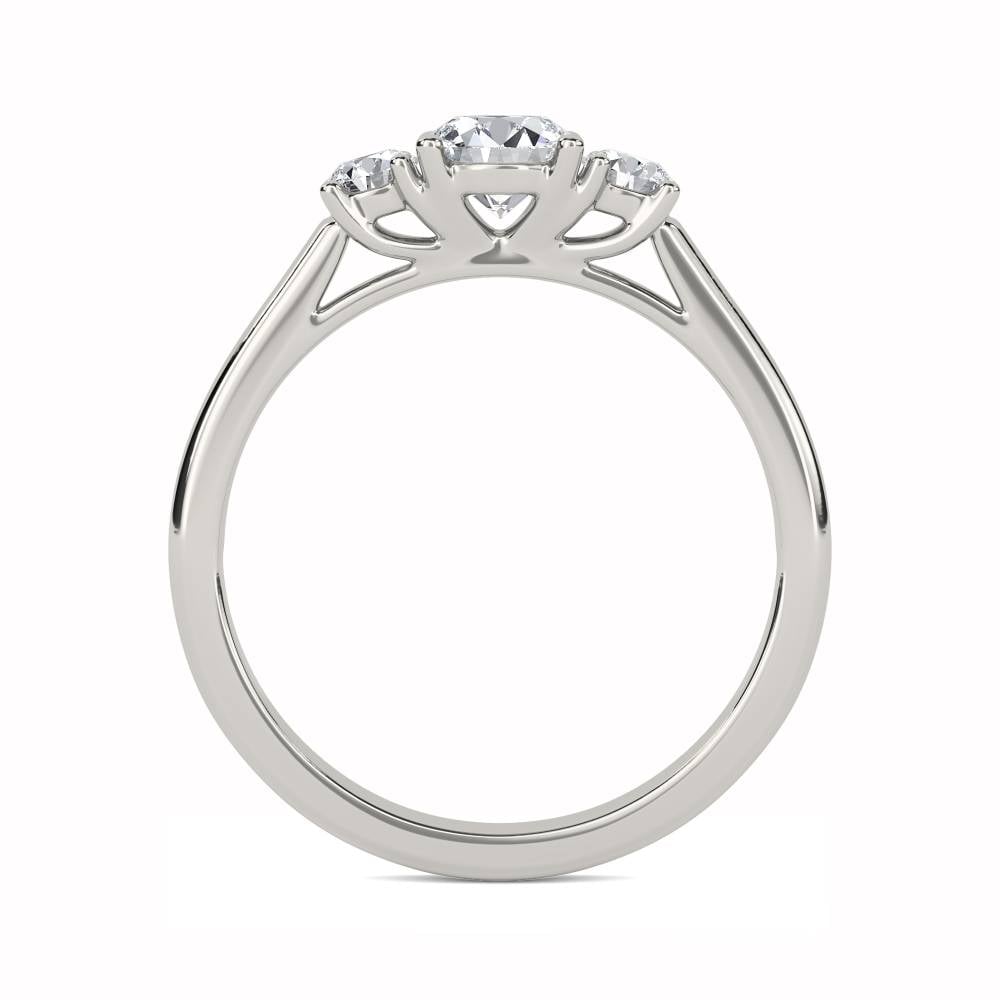 DHMT03379 Lavish Round Diamond Trilogy Ring P