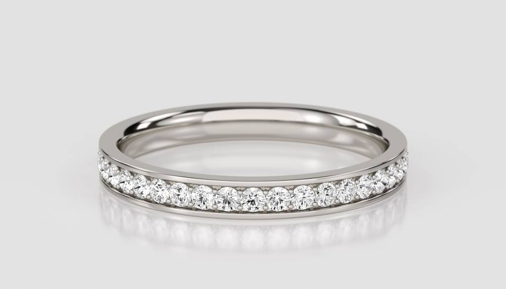 Traditional Round Diamond Eternity Ring P