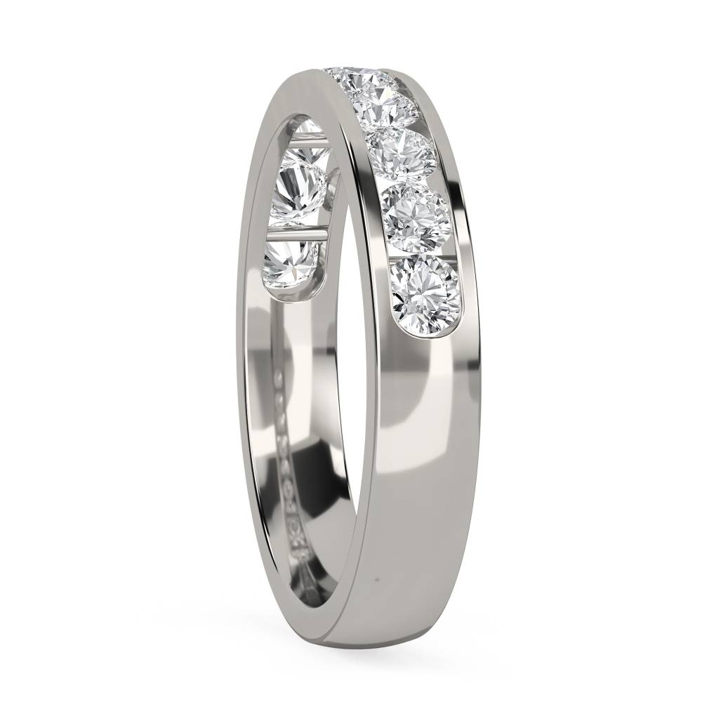 Diamond Half Eternity/Wedding Ring P