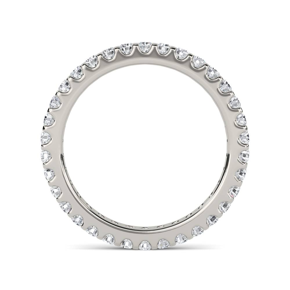 2.5mm Elegant Round Diamond Full Eternity Ring P