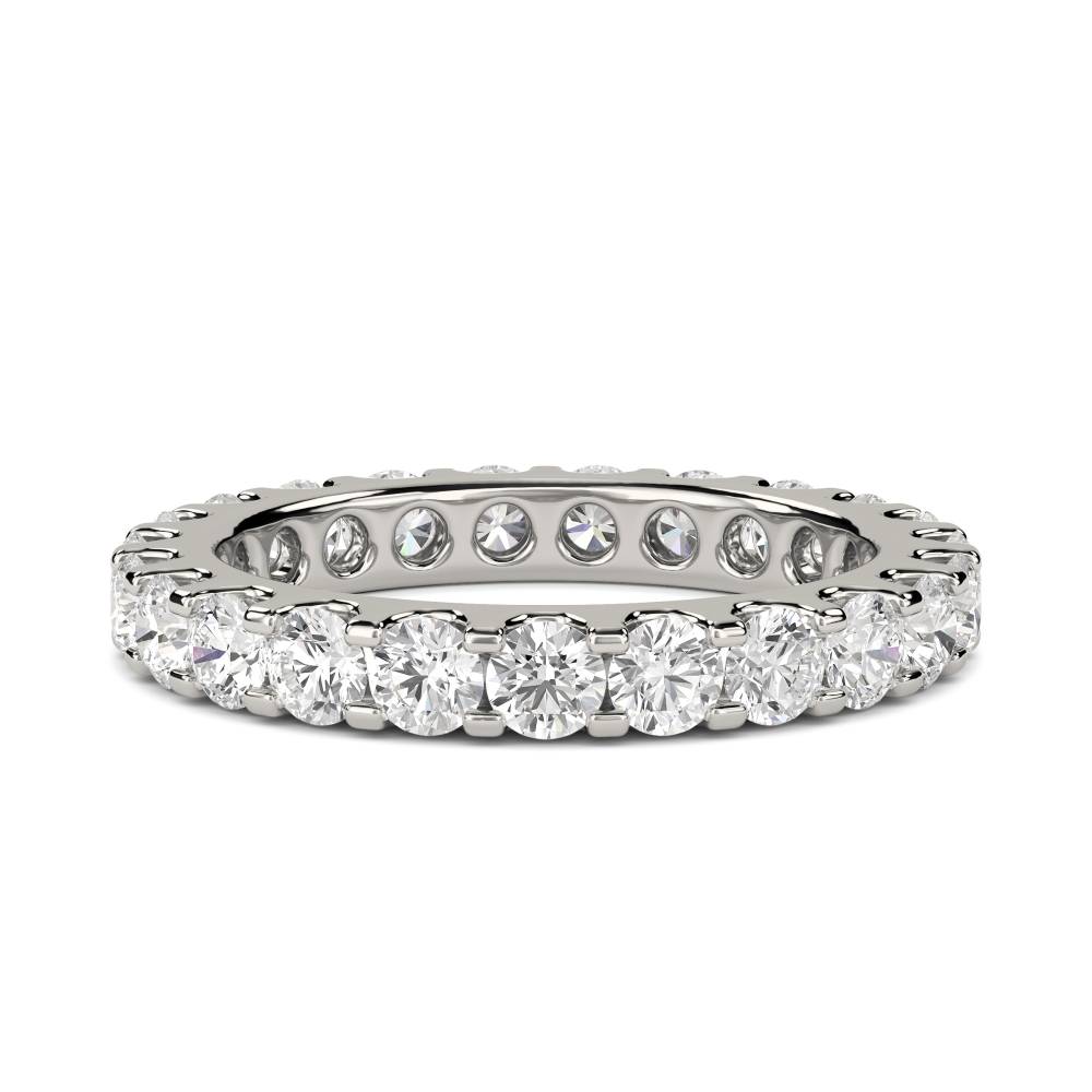 1.50ct Elegant Round Diamond Full Eternity Ring P