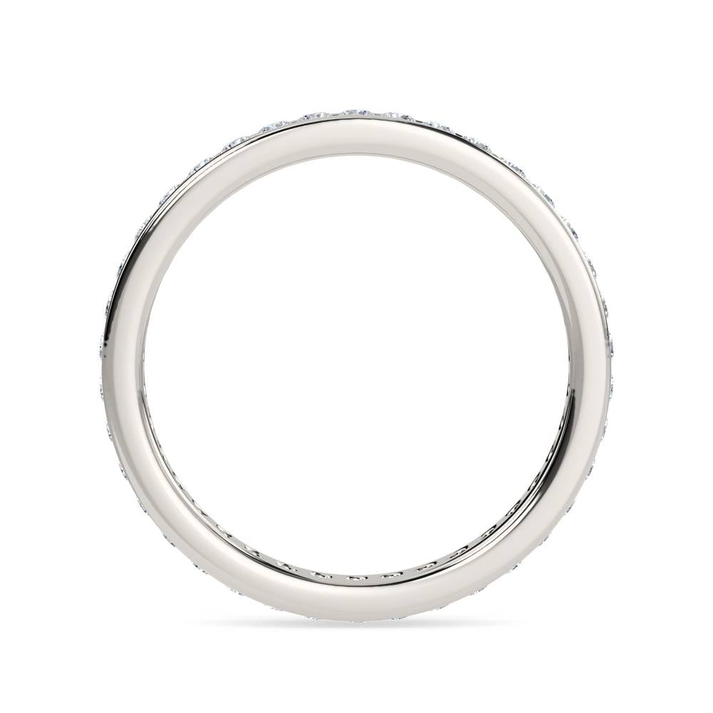 2.5mm Elegant Round Diamond Full Eternity Ring P