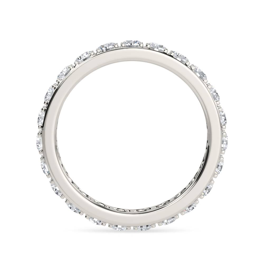 3mm Elegant Round Diamond Full Eternity Ring P
