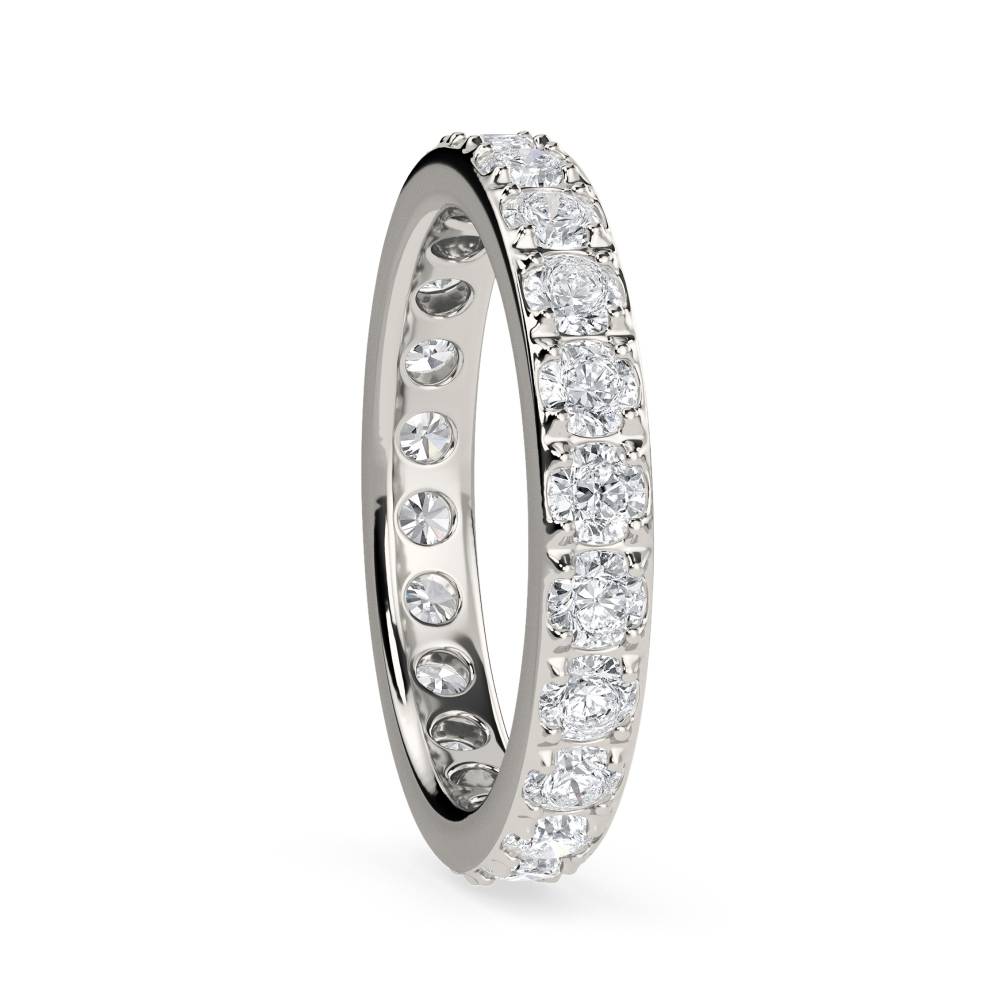 1.50ct Elegant Round Diamond Full Eternity Ring P