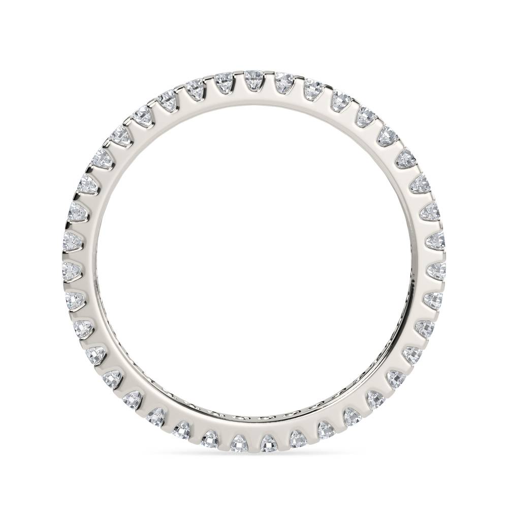 2mm Elegant Round Diamond Full Eternity Ring P