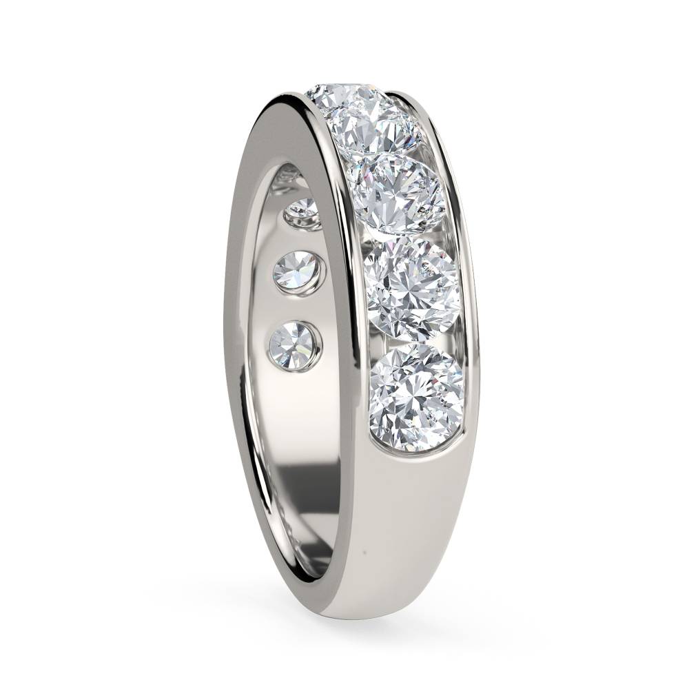 1.50ct Elegant Round Diamond Eternity Ring P