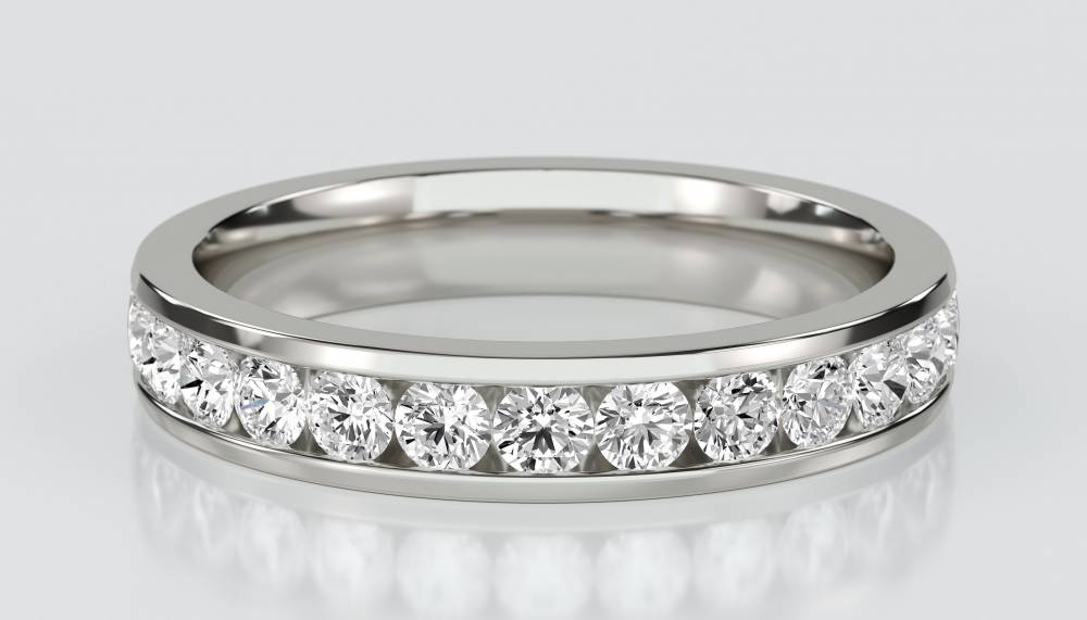 Traditional Round Diamond Eternity Ring P