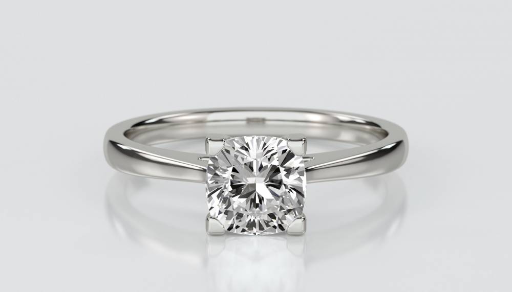 Cushion Diamond Engagement Ring P