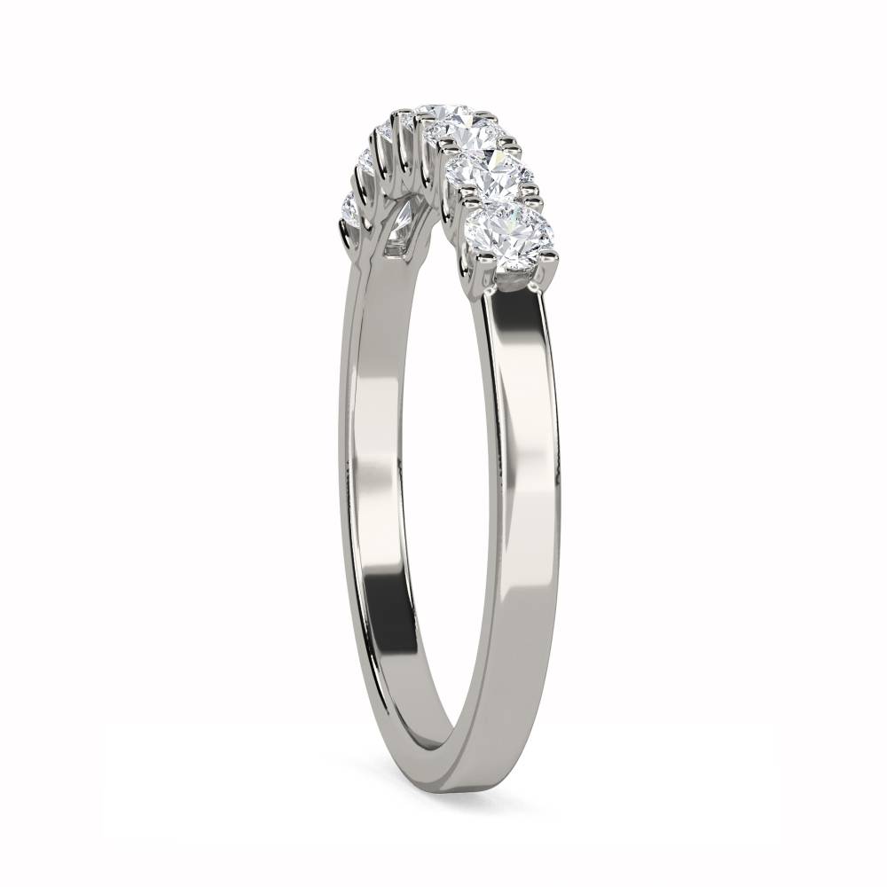 0.50ct VS/FG Round Diamond Cut Wedding Ring P