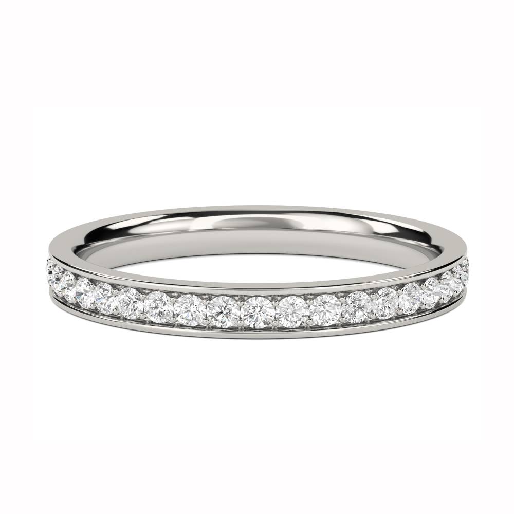 0.35ct VS/FG Round Diamond Cut Wedding Ring P