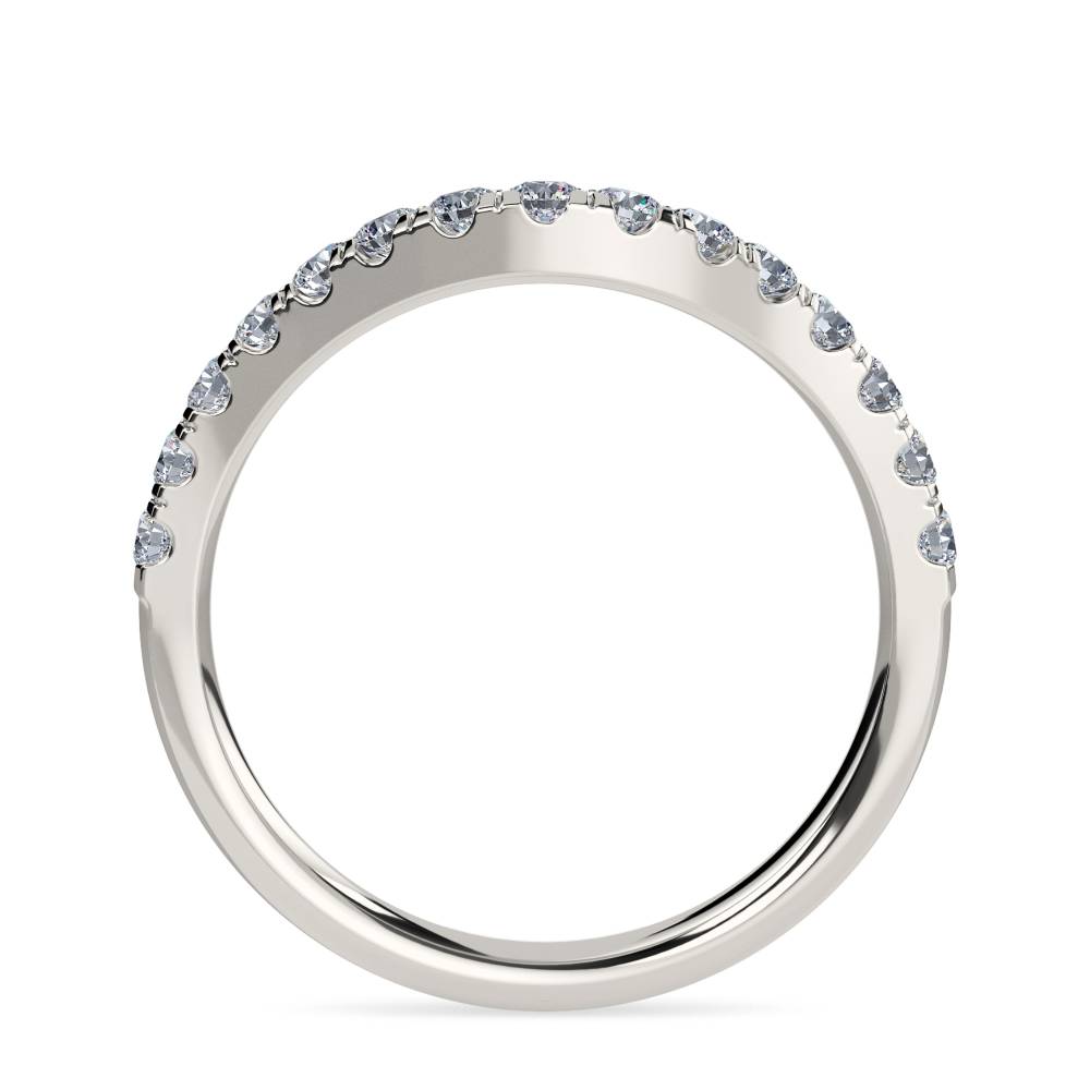 2.5mm VS/FG Round Diamond Shaped Wedding Ring P