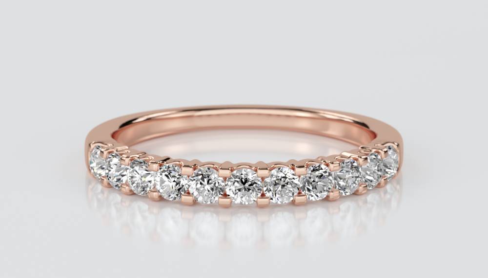 2mm Elegant Round Diamond Eternity Ring R