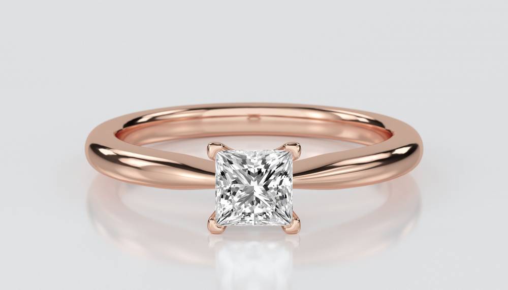 Princess Diamond Engagement Ring R