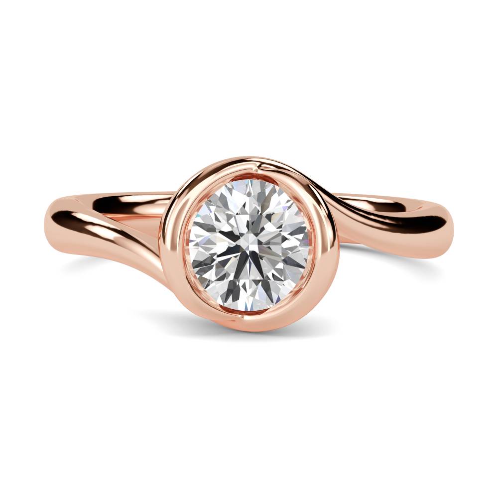 Round Diamond Engagement Ring R