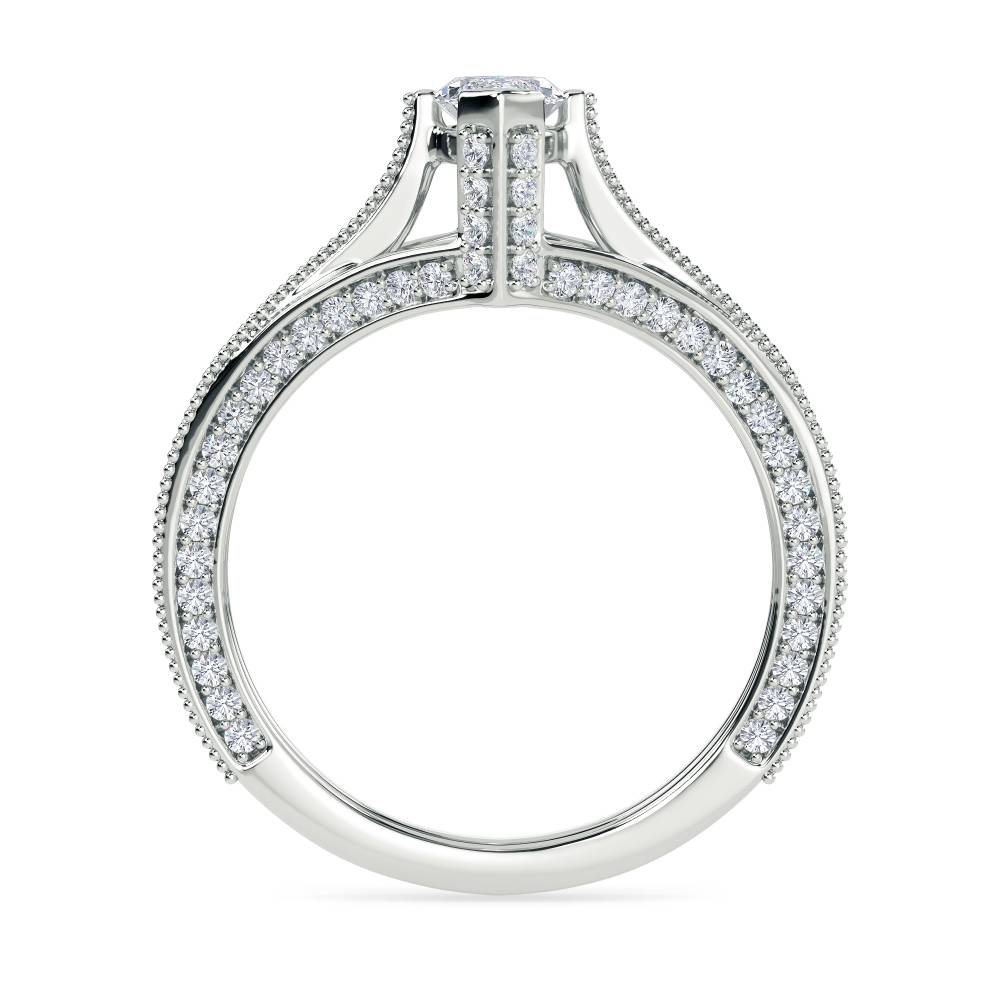 Marquise Diamond Designer Vintage Ring W