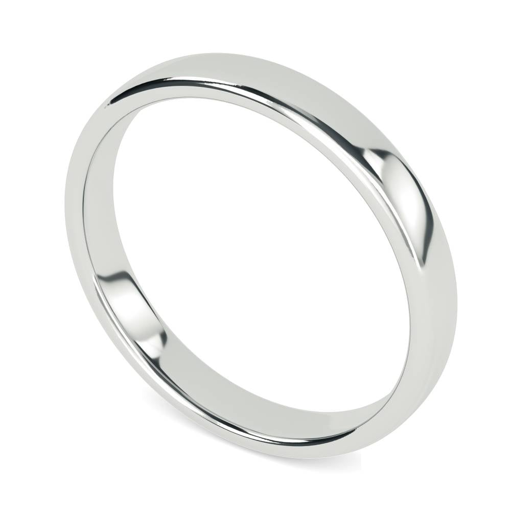 DHC05 Traditional Court Wedding Ring - Lightweight, 5mm width W